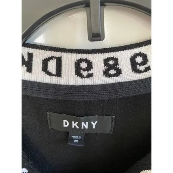 DKNY Women Cozy sleepshirt-Black - Picture 6 of 8